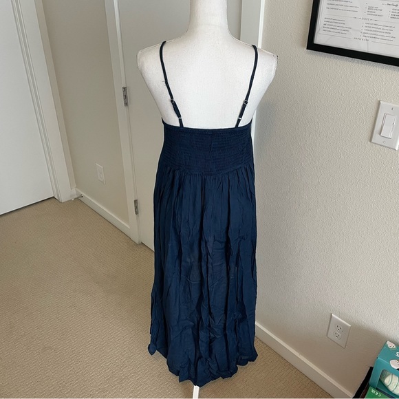 BOHO ME Collection Navy Blue High Low Dress, S - Picture 6 of 11